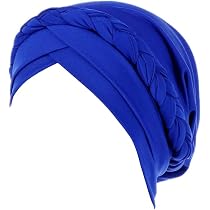Fxhixiy Chemo Turban Für Frauen – Gedrehtes Perlengeflecht, Weich & Bequem | Kopfbedeckung Bei Haarausfall
