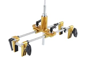 DUEBEL Kit de abridor de agujeros de bloqueo de puerta para instalación de puertas, kit de embutición de cerradura para puertas de madera, máquina de embutir cerradura de puerta, kit de instalación de