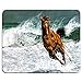 Price comparison product image Animals Horse Nature Scenic photo Customized Rectangle Mousepad, Mouse Pad