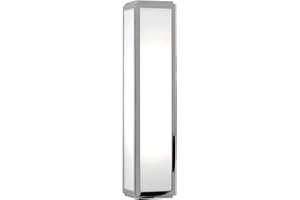 Astro Bathroom Wall Light, Metal, E14 (Small Edison Screw), 40 W, Polished Chrome