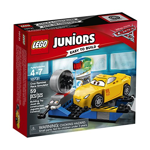 LEGOJuniors Cruz Ramirez Race Simulator 10731 Building Kit
