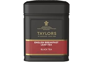 TAYLORS OF HARROGATE Taylor's of Harrogate English Breakfast Leaf Tea 125 g, 1 opakowanie (1 x 125 g)