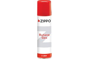 Zippo-butangas 250 ml – Tändare för påfyllning – Högkvalitativ gas från EU – Perfekt för stavtändare, butangasbrännare och bu