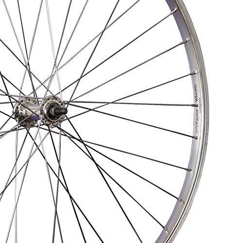 Taylor Wheels Laufrad 28 Zoll Vorderrad Büchel Aluminiumfelge Vollachse silber - 2