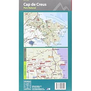 Cap de Creus, mapa excursionista. Escala 1:25.000. Editorial Alpina.