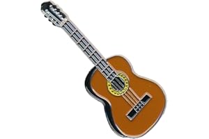HEGIBAER Guitare classique guitare musique metal button badge écussons 68 broches pin