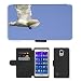 Produktbild hello-mobile PU LEDER LEATHER FLIP CASE COVER HÜLLE ETUI TASCHE SCHALE // M00136847 Vogel Kakadu Australien Flug // Samsung Galaxy Note 4 IV