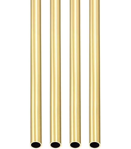 Tubo In Ottone 7mm X 0.5mm X 250mm - Per Fai Da Te, Modellismo E Progetti Industriali