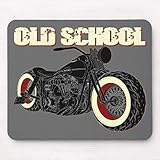 - - Old School Bobber-3 Mouse Pad 25 cm x 30 cm