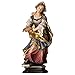 Produktbild Design Echtholz Hl. Frau mit Buch, Heiligenfigur, 20cm, Color