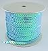 Pailletten Band hellblau 6mm breit und 91 Meter DIY vom Bastel Express