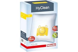 Miele Original Zubehör – HyClean 3D Efficiency GN Staubsaugerbeutel – Schließt den Staub sicher im Staubsauger ein (10123260)