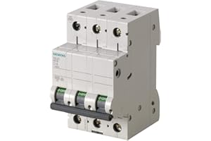 SIEMENS Ingenuity for life - Leitungsschutzschalter 6kA 3 polig Typ C 20A