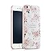 Produktbild Apple iPhone Hülle Ultra Slim Case weiche TPU Silikon Schutzhülle Kreativität 3D Malerei Handyschale Back Cover inkl. Halterung (iPhone 7 4,7", Blume 1)