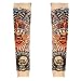 EZI 2 Pcs Fake Nylon Kid Temporary Fake Tattoo Sleeves Arm Stockings Goth Punk Cool Child # 7600522