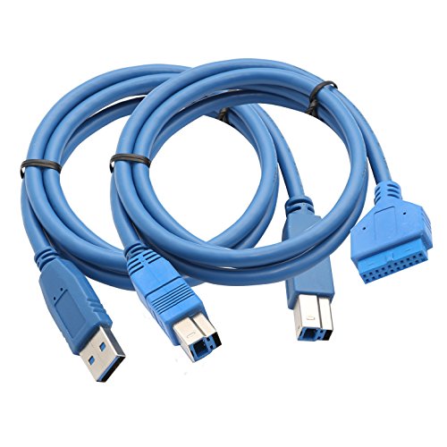 Syba Interner USB-Hub (4 3,5 Zoll USB-3.0-Ports mit 5,25 Zoll Laufwerksschachthalterung) - 6