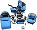 Pram - Pushchair Car Seat Carrycot Set Hubi 3 in 1 set (V2)