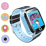 🆘【SOS Call und Remote Voice】 Wenn das Kind in Gefahr ist, halten Sie die SOS-Taste 3 Sekunden lang gedrückt. Es wählt 3 Telefonnummern und führt in 2 Runden SOS-Anrufe durch, bis jemand die APP-Benachrichtigung antwortet. Stellen Sie die Sprach- / Kameraanzeige in der App ein. Die Uhr reagiert automatisch oder schaltet die Kamera ein.
