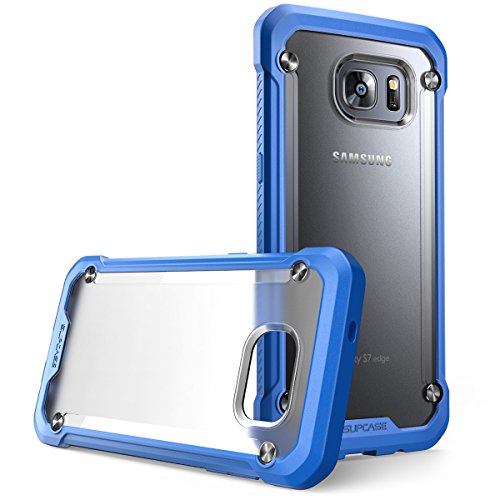 Supcase Carcasa para Samsung Galaxy S7 Edge 2016  Funda cubierta protectora Unicorn Beetle serie Premium Hybrid  Frost Blue 
