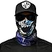 Produktbild SA Fishing Company Face Shield Sturmhaube Bandana Gesichtsmaske Halstuch Ski Motorrad Paintball Halloween Maske (Half&Half Skull)
