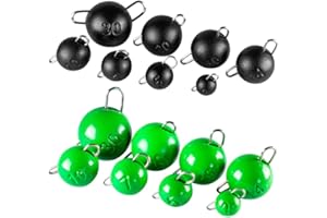 ‎LMAB LMAB Tungsten Chebu Sinker - Cheburashka Rig Gewichte Set, bleifrei, beschichtet, zum Finesse Angeln, Barschangeln & Zanderangeln