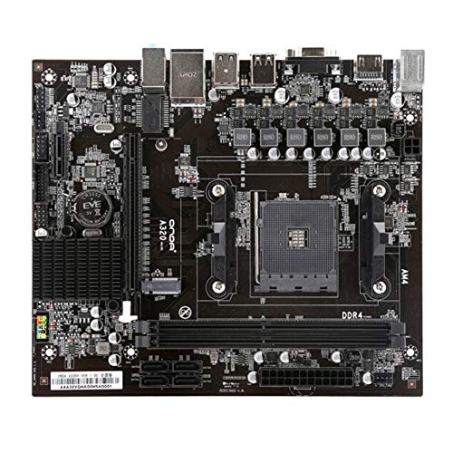 Preisvergleich Produktbild Fayeille Computer-Motherboard - A320V Professional Motherboard Office für AM4-Sockel-DDR4-Desktop-Computer
