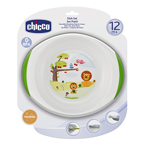 Chicco Tellerset, 12+ Monate, 1 flacher und 1 tiefer Teller - 5