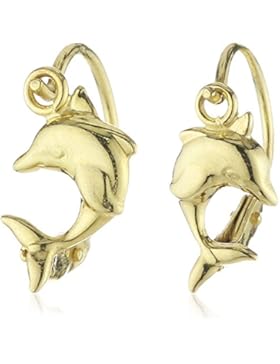 ZEEme For Kids - Kinder-Ohrhänger Delfin 333 Gelbgold 371330524