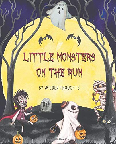 Little Monsters on the Run: an interactive Halloween kids book