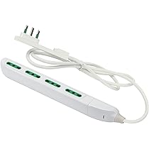 Adattatore Presa Tripla FANTON Salvaspazio - 1 Spina E 3 Prese Italiane Piccole, 10A, Made In Italy - Foto 6