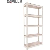 Gorilla Mod&uuml;ler Raf/Ahşap/Beyaz
