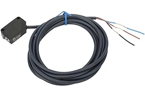 OUITBLE Capteur de commutation photoélectrique, capteur de commutation photoélectrique à réflexion diffuse E3Z-D61 Capteur infrarouge à réflexion diffuse Commutateur photoélectrique NPN 12-24VDC