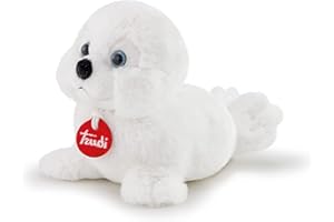 Trudi Puppy Foca Peluches de Animales Cachorros de la colección Idea de Regalo para Navidad o cumpleaños. | 15x16x18cm Medida S | Puppies Peluche | Modelo TUDO1000