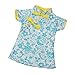 Produktbild Fenteer Traditionelles chinesisches Cheongsam Kleid Qipao Blumenkleid Bekleidung für 18 Zoll Mädchen Puppen Dress Up - Blau