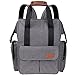 Diaper Bag Backpack - Unisex for Dad and Mom Nappy Bags with Stroller Strap Gray XXL RS.7286.00