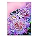 Produktbild wuayi 5D DIY Rose Nelke Chrysanthemen Osterei Tulpen Stickerei Strass eingeklebt Kreuzstich für Heimwand Dekoration As Shown J: Ayaka(40X30CM)