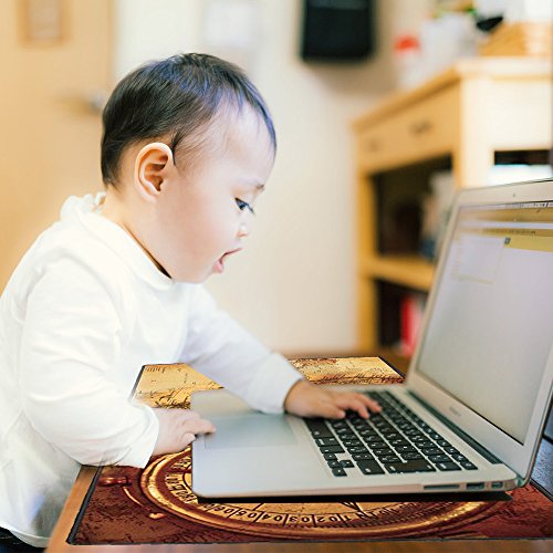 Cmhoo Großes XXL-Mauspad / Maus- & Tastaturunterlage 90×40 Compass - 3