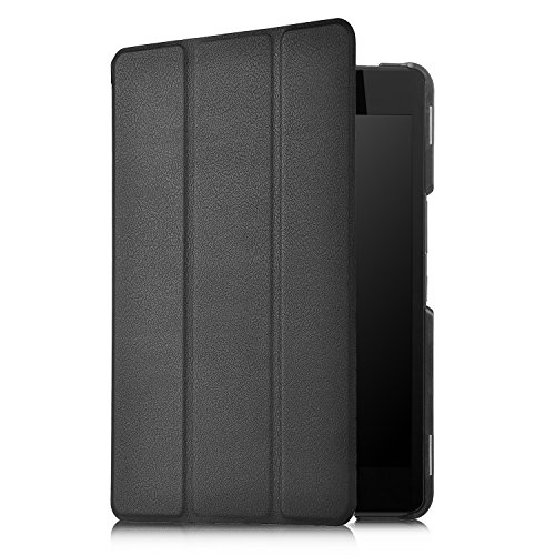 Asus ZenPad 3 Z581KL hülle, IVSO hochwertiges PU Leder Etui hülle Tasche Case – mit Standfunktion, super 360° Anti-Wrestling, ist für Asus ZenPad 3 Z581KL 20,06 cm (7,9 Zoll) Tablet-PC perfekt geeignet, Schwarz - 7