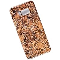 Slim Case for Samsung Galaxy S8 Plus. Tasche Cover. Tooled Leather Look.