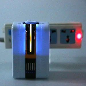 WorldCare Bule US Plug : Ionizer Air Purifier Negative Ionizer Generator Durable Air Purifier with Light Remove Formaldehyde Dust Air Purifier