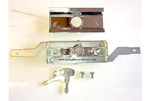 STEEL LINE ROLLER SHUTTER GARAGE DOOR LOCK Line en acier pour volets roulants et porte de garage Plaque serrure (Rectangle)