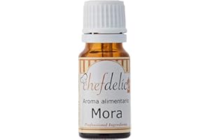 Chefdelice Chefdelice Aroma Concentrado Para Glaseados, Helados, Horneados Y Cremas Sabor Mora, 10Ml Chefdelice 21 g