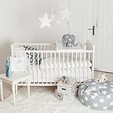 Puckdaddy Wickelbrett, Wickelaufsatz Babybett, auch für alle IKEA Babybetten - 3