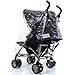 Rain Cover For Silver Cross PoP Fizz Stroller Pushchair Buggy Raincover (Luna)
