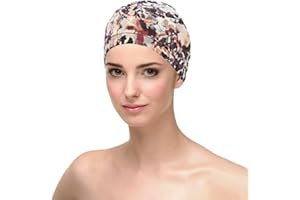 CAREBELL Gorro Oncológico para Dormir - Modelo Natalia en Varios Tonos, Tejido de Algodón, específico para Quimioterapia y Alopecia