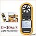 Produktbild JIMITO Digitaler Anemometer LCD Windgeschwindigkeitsmesser Geschwindigkeitsmessung zum Surfen Angeln Segeln Windsurfen Abenteuer Nautische Hintergrundbeleuchtung