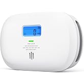X-Sense Carbon Monoxide Detector, Replaceable Cordless CO Alarm with Digital Display, Portable Carbon Monoxide for Travel
