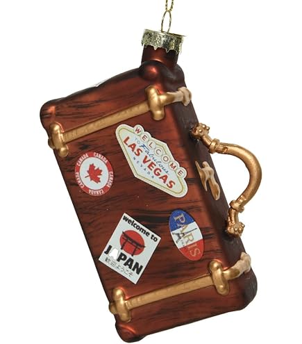 Produktbild von Elefant Glas Weihnachtsornamente,Handgeblasenes Glas Ornamente Für Baum