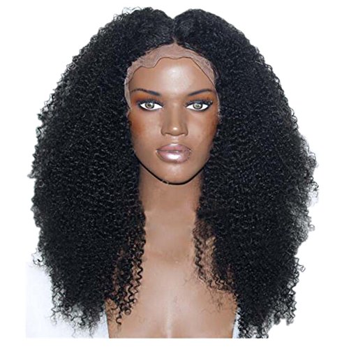 Gloryhair Glueless Heat Resistant Synthetic Full Front Lace Wigs Hair Lace Front Wig Afro Kinky Curly Black