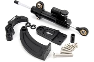 OTILLI Electric scooter Accessories Steering Stabilize Damper kit For Dualtron 3 Thunder 2 V2 EVOLUTION ACHILLEUS VICTOR LUXURY For Dualtron Victor Damper Bracket Kit (black damper + black bracket)